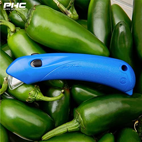 Restaurant Safety Cutter with Auto-Locking Hood - 1 Count