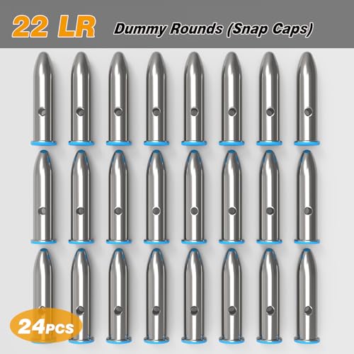 BOOLIT EYE 22LR Dummy Rounds 24-Pack for Shotgun & Pistol Safety Training