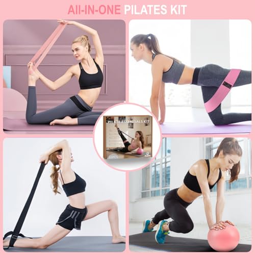 Complete Pilates Kit for Home Workouts - Purple Color