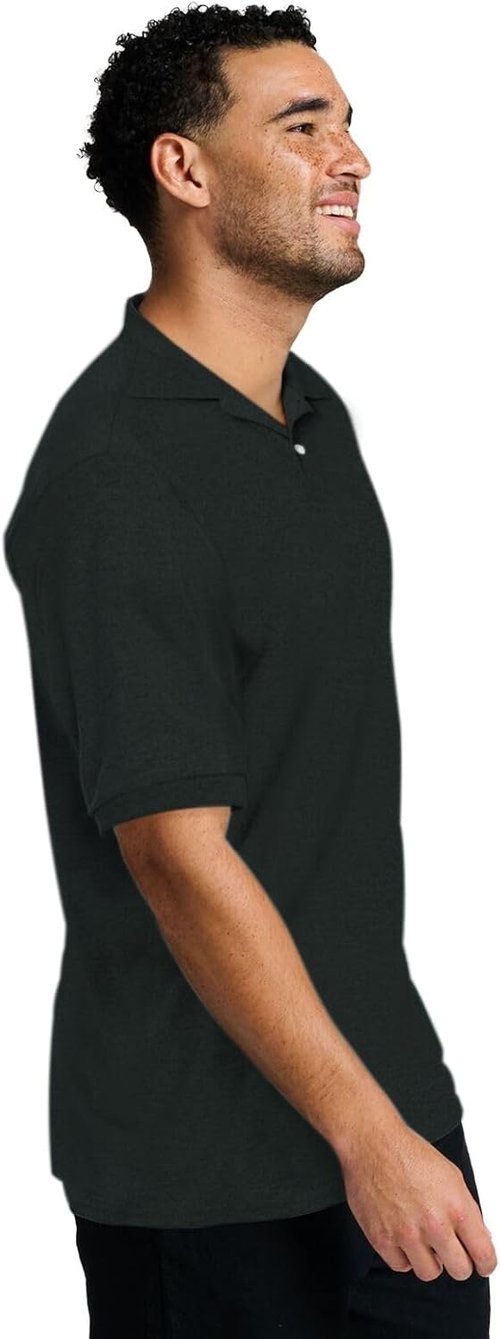 Jerzees Men's SpotShield Polo Shirts - Stain Resistant | Sizes S-5X Available