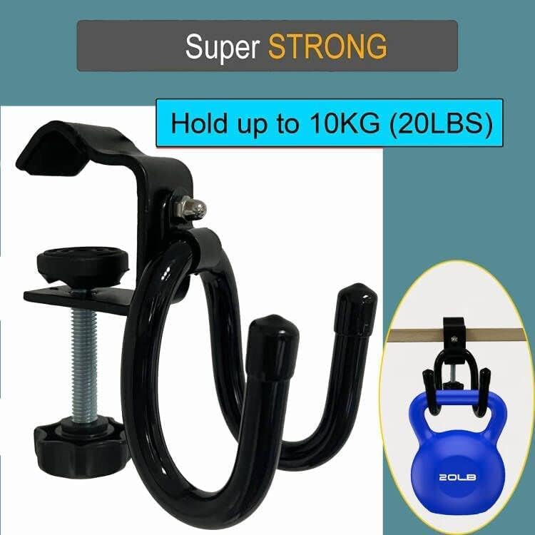 Clamp-On Skateboard Holder - Under Desk Hooks for Accessories