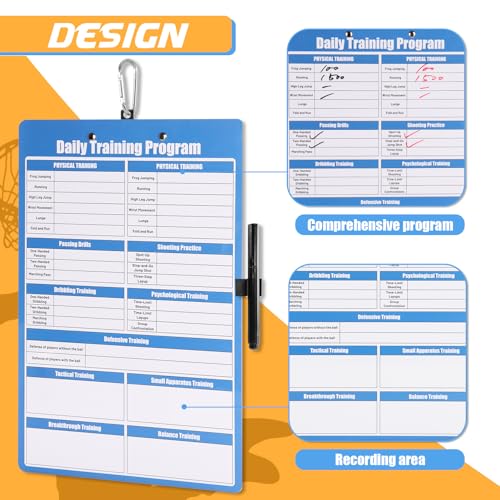 Magnetic Basketball Coaching Clipboard - C-Training