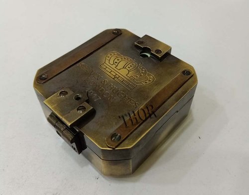Antique Compass Solid Brass Heavy Compass Vintage Style Brass Compass Compass 3 Inch Nautical Compass Bronze Compass Professional Outdoor Compass Collectibles Compass Gift Item