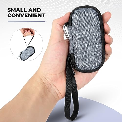 Hard Travel Case for KardiaMobile EKG Heart Monitor - Dark Gray