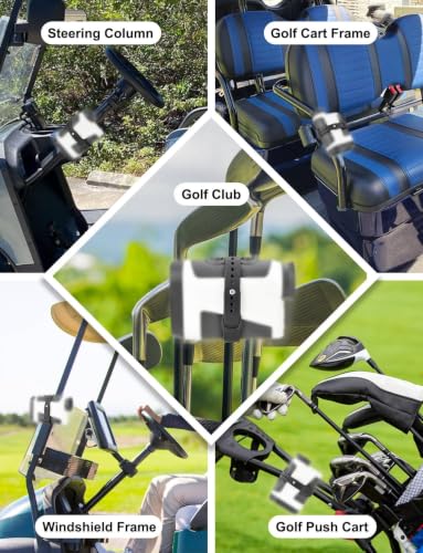 Golf Rangefinder Magnetic Strap Holder with Strong Magnet - Adjustable, Secure