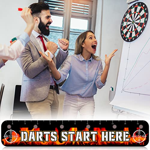 Dart Throw Line Markers - 2 Pack Accessories for Dart Games