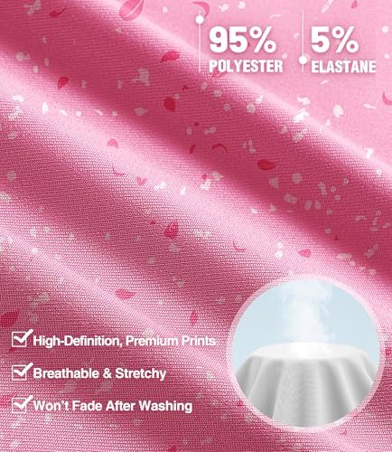 ZITY Men's Pink Splattered Paint Golf Polo Shirt XL Performance Moisture-Wicking Short Sleeve Collared Print for Golf & Casual
