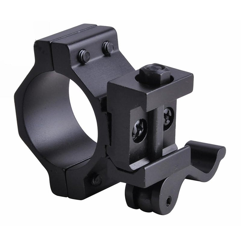 Calitte 25/30mm Quick Release Torch Fixed Clamp Flashlight Mount with Stainless Steel Screws