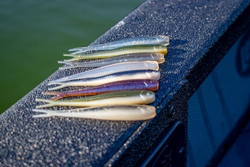 Sonar Minnow Soft Plastic Fishing Lure 4-inch - Gizzard Shad