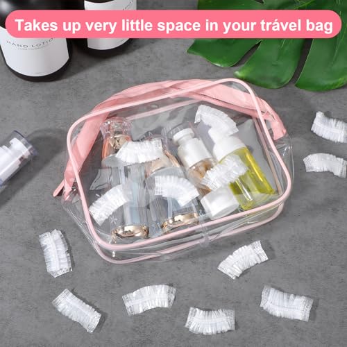 400 Pcs Waterproof Shower Ear Covers - Disposable Ear Protectors for Bathing