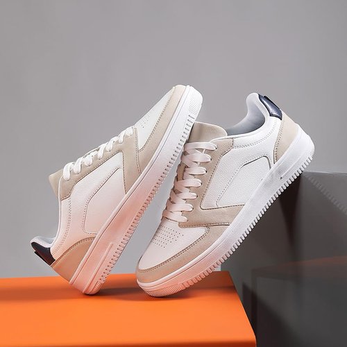 Haplkiy Low Top Skate Shoes for Men Anti-Slip Skateboard Shoes Comfortable & Durable Athletic Shoes and Casual Style for Outdoor Activities - Street Fashion Enthusiasts