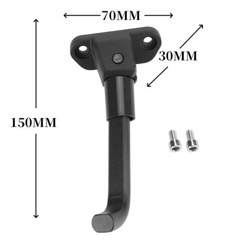 Ferbao Aluminum Alloy Kickstand Compatible with Segway Ninebot Max G30/G30LP Electric Scooter Stand Foot Side Kickstand with Screw Set