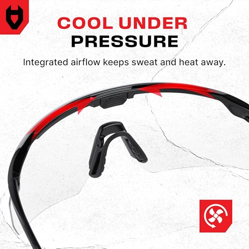 Ballistic Shooting Glasses - Clear Tactical Eye Protection