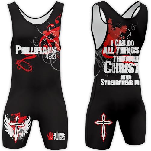 Performance Wrestling Singlet for Men & Youth XXS / Red 51-70 lbs. | MMA Gym Training