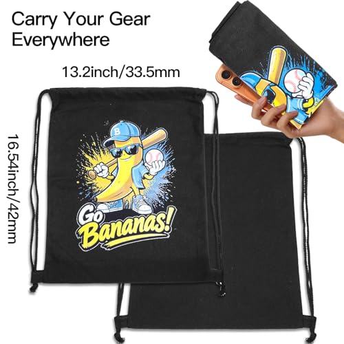 Savannah Bananas Drawstring Bag - Durable Sports & Daily Use