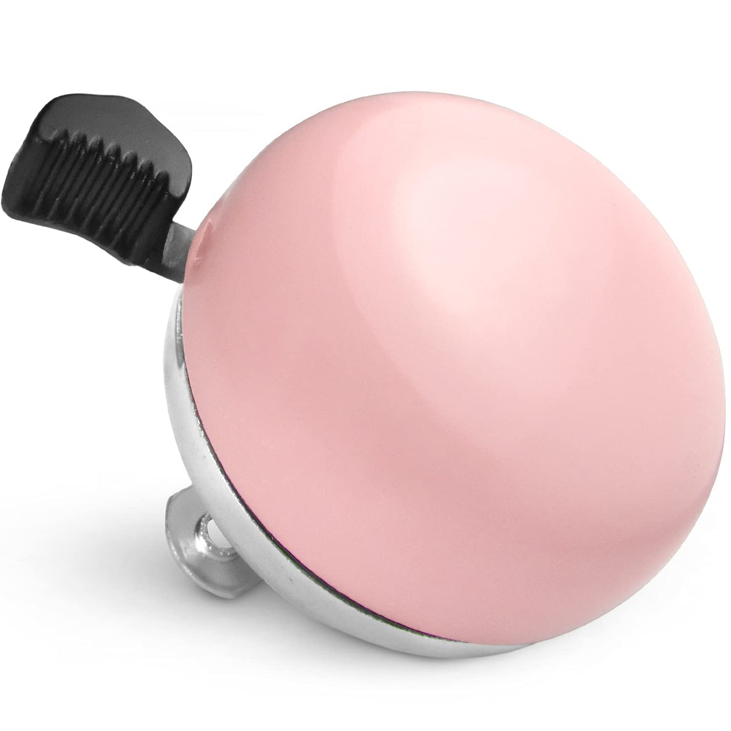 MARQUE Beach Cruiser Bike Bell – Classic Bicycle Bell Design for Adults and Kids with Traditional Ring Sound (Pink)