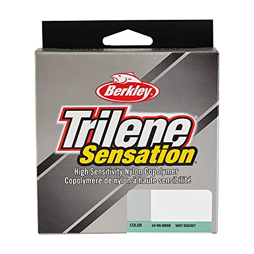 Berkley Trilene Sensation Low-Vis Green 6lb Monofilament Fishing Line