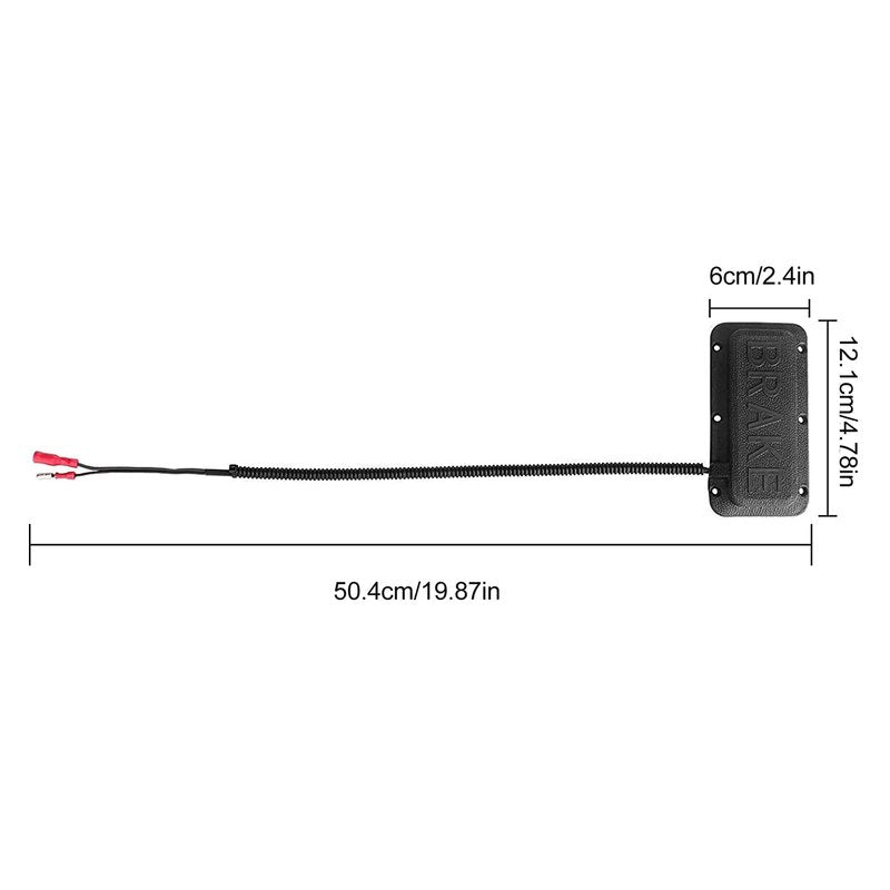 Cart Brake Light Pad Switch DC 12V 36V 48V Heat Universal Plastic Brake Light Switch Replacement for E Z GO Carts Club Car