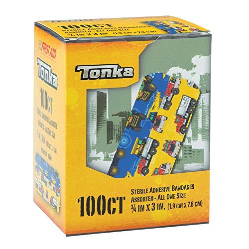 Tonka Bandages - First Aid Supplies - 100 per Pack (2 Pack)