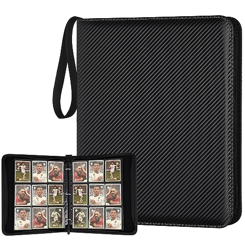 9 Pocket Trading Card Binder for 720 Cards - Waterproof PU Cover