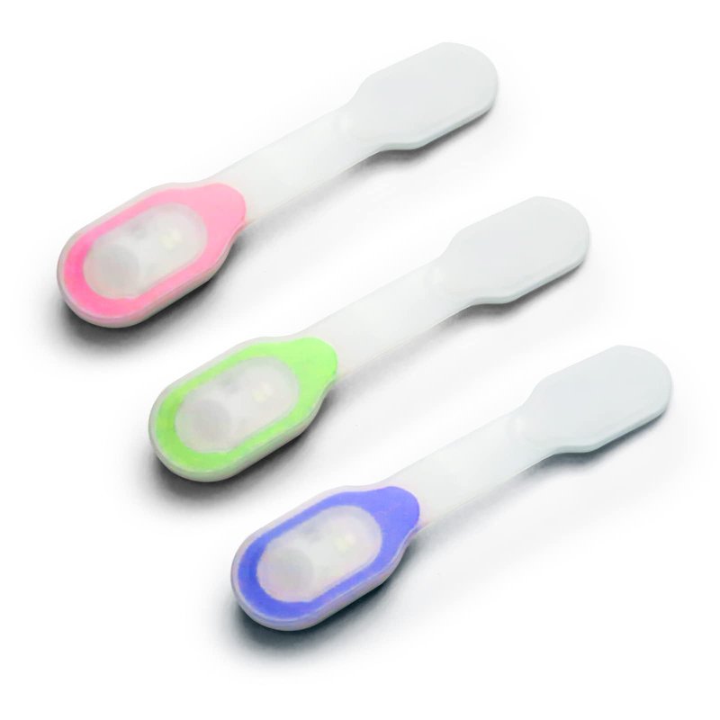 TENQIU 3PCS Clip-on Magnetic LED Safety Light, Night Light with 3 Light Modes, Reflective Running Gear for Hiking, Dog Walking, Running, Jogging, Spinning or Biking