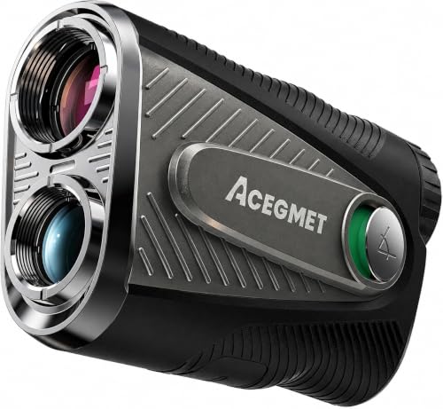 Golf Range Finder with Slope - 1300 Yards, 7X Magnification, Magnetic