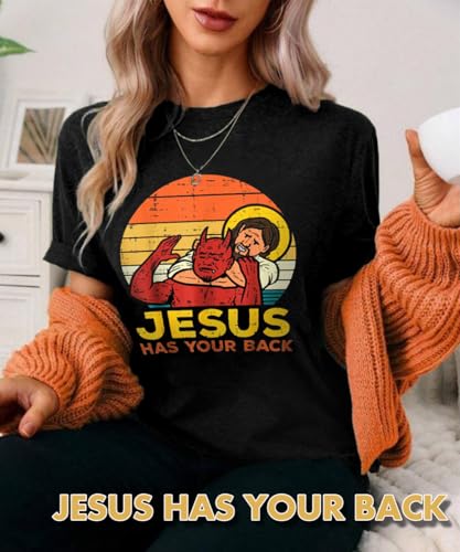 Christian Graphic Tee with Bible Verse - Women's T-Shirt