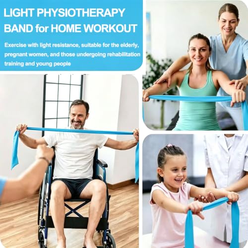 Long Resistance Bands for Strength Training, Therapy & Yoga