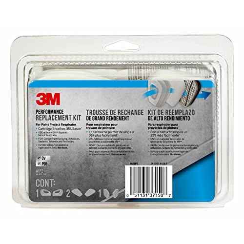 3M Performance Replacement Kit for the Paint Project Respirator OV/P95, 6000 Series
