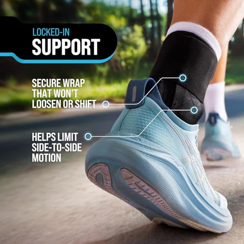 Reinforced Ankle Brace for Sprains & Achilles Tendonitis Support