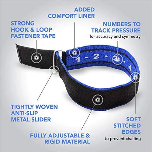 Occlusion Training Bands for Legs and Calves - 3 Inch - Black