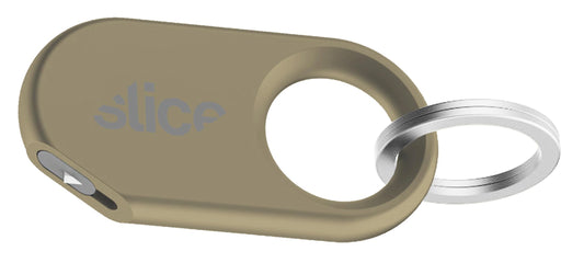 Slice Slicer Pro Box Cutter | Ceramic Keychain Knife and Heavy Duty Micro Cutter | Lasts 11x Longer than Metal | Royal Bronze