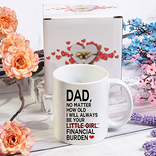 Financial Burden Mug - 11 Ounce Coffee Mug Gift for Dad