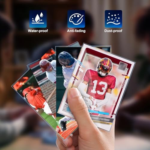 1000ct Clear Soft Card Sleeves for Trading Cards - Standard Size