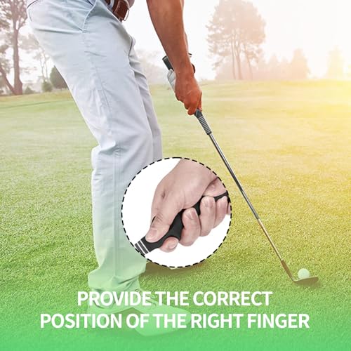 Right-Hand Golf Swing Training Grip - Rubber Practice Aid for Beginners