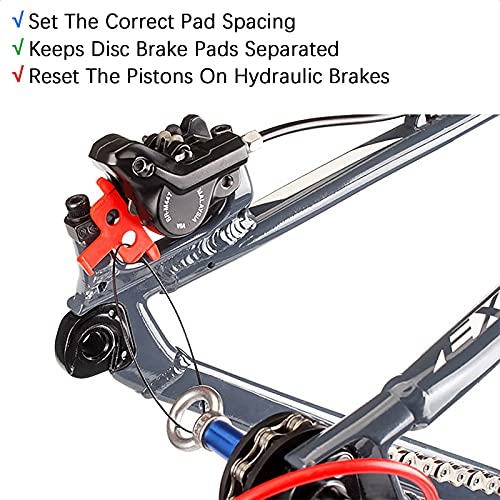 Bicycle Brake Pad Spacer Tool for Hydraulic Disc Brakes