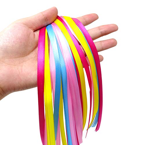 Colorful Bike and Scooter Handlebar Streamers - 1 Pair