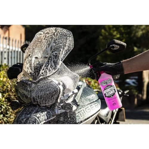 Muc-Off Motorcycle Care Duo Kit 9.7 Fl Oz Pack of 2 | Cleaner & Protective Spray