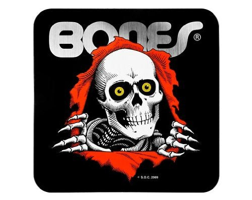 Powell Peralta Ripper Sticker - 5x5 Black Mylar
