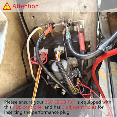 Golf Cart PDS Speed Controller Red Plug - EZGO TXT 2000-up 36V