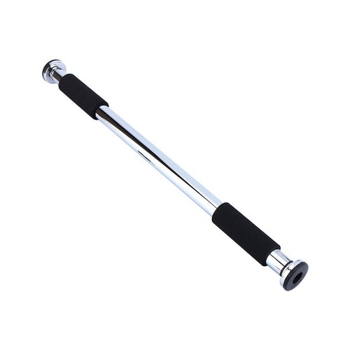 Adjustable Chin Up Multi Purpose Indoor Gym Pull Up Electroplate Steel,Variety of Possible Exercises with Secure Foam Pads and Rubber Stoppers