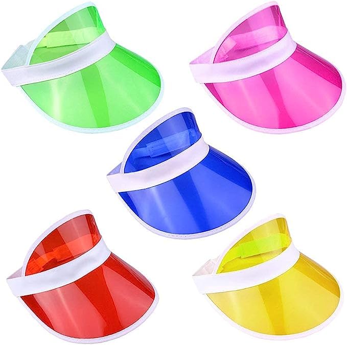 Sun Visor Hat for Sports, Beach, Tennis & Golf - Pink