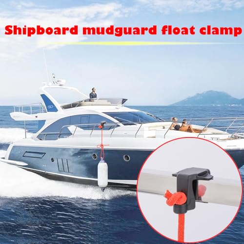 Boat Bumper Clips - Nylon Fender Hangers for Docking, 4 Pcs