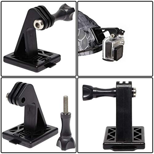 Tactical Helmet Mount for GoPro - Black NVG Bracket