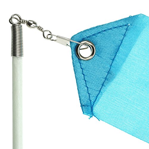 Rhythmic Gymnastics Wands with Streamers - Blue, 2 Pack