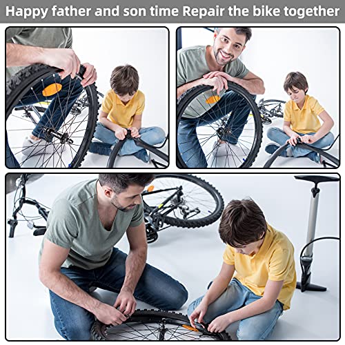 Bike Tire Repair Kits - Bycicle Inner Tube Puncture Patch Kit with