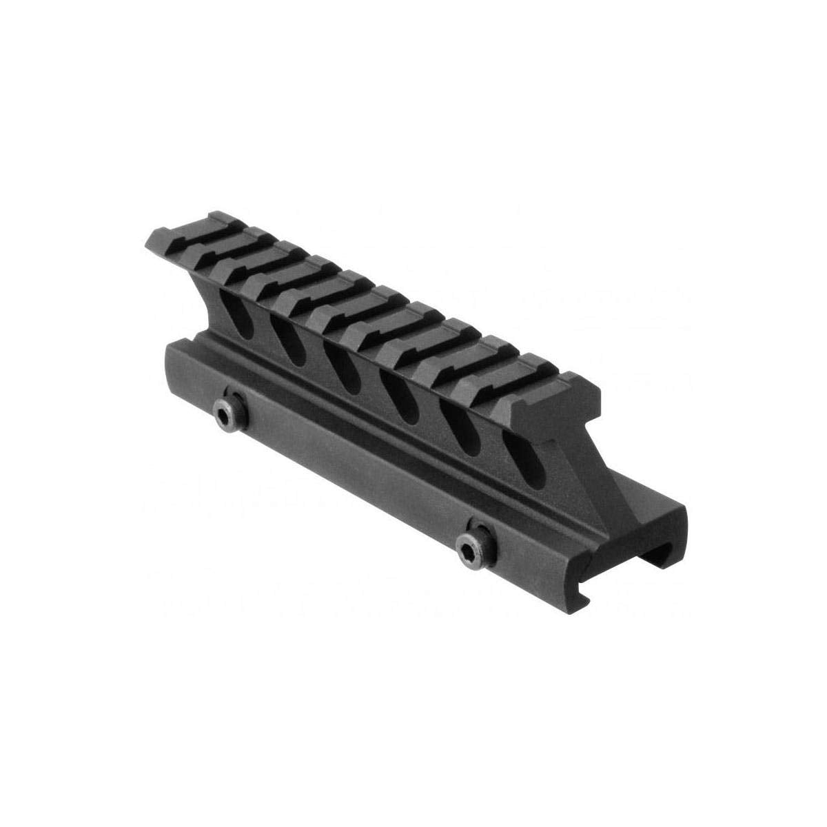AIM Sports High Profile 5.0" Long Picatinny Riser Mount for AR & MSR, 1.0" Lift
