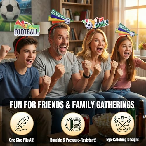 2026 World Cup Soccer Headbands - 3PCS Party Accessories