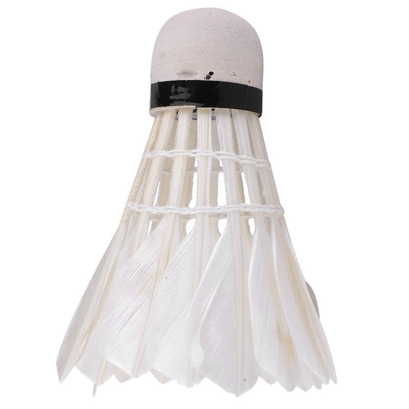 Badminton Balls, Durable Advanced Goose Feather Badminton Shuttlecock, Family for Practice Home Casual Playing
