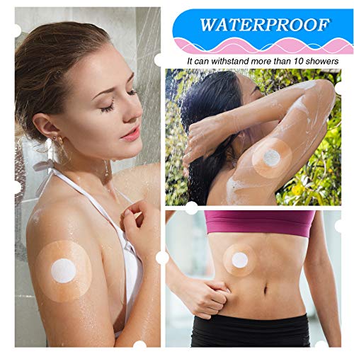 60 Count Waterproof Adhesive Patches for Sensor Protection